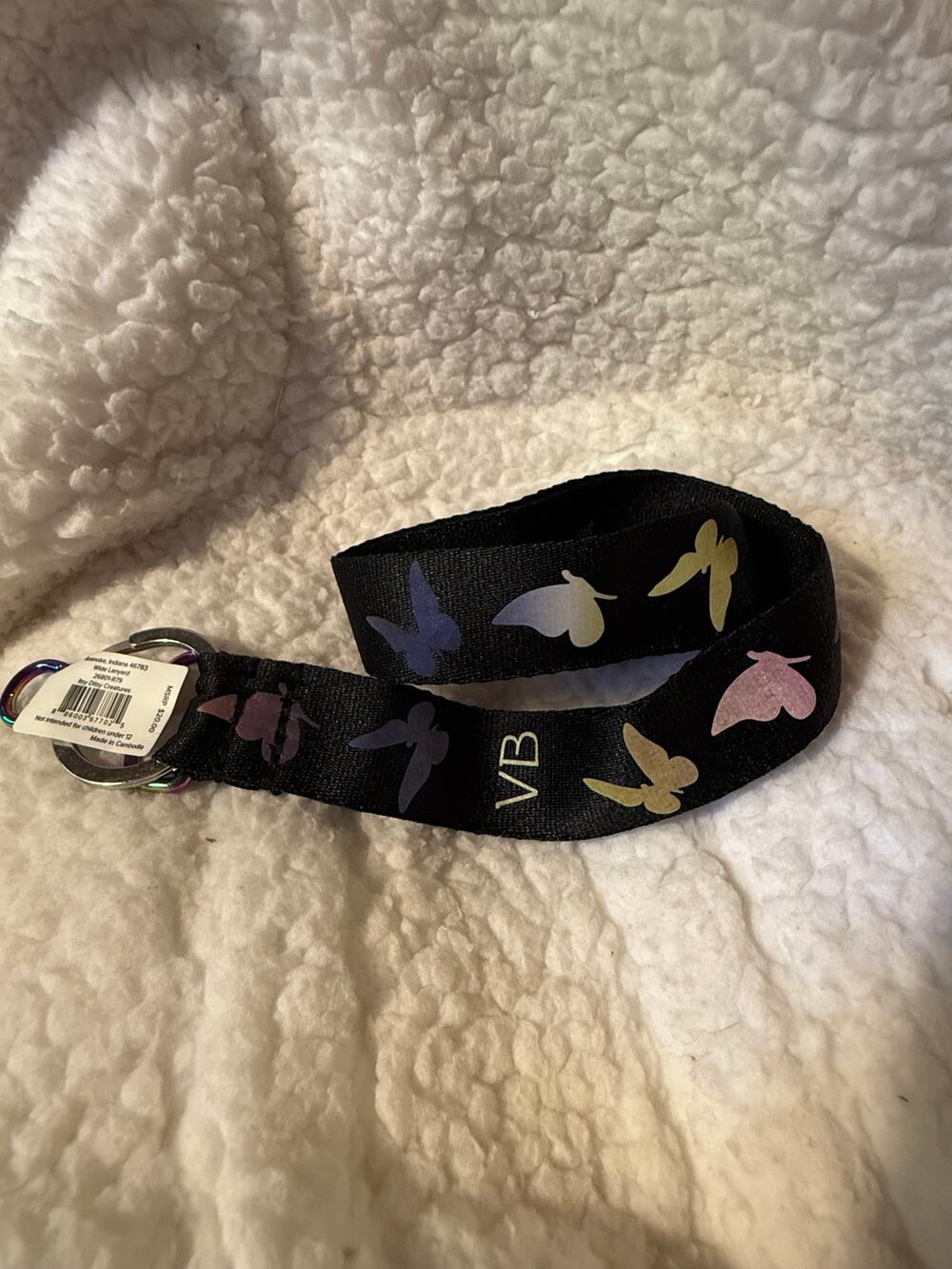 Vera Bradley Wide Landyard - Itsy Ditsy Creatures